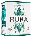 RUNA Amazon Guayusa Tea Box, Mint, 16 Tea Bags, 1.13 Ounce