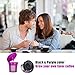 4 K-Cup Reusable Coffee Filters for Keurig 1.0 and 2.0 Brewers, K200, K250, K300, K350, K400, K425, K450, K460, K475, K500, K525C, K550 and K560, Refillable Coffee Pods Black and Purple