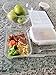 [3 Pack] Glass Meal Prep Container Set, Glass Food Storage Containers, Glass Containers with Lids, Meal Planner with Grocery List, Glass Tupperware Set 35 ounce Large Glass Food Storage