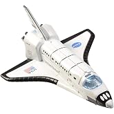 Playmaker Toys NASA USA Space Shuttle Die Cast 6" 1:400 Scale w/Light &amp; Sound and Pullback Action