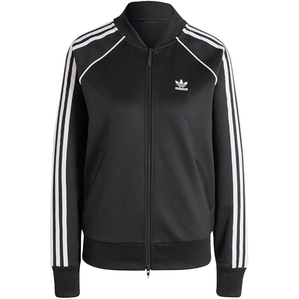 adidas Originals Women's Adicolor Classics Satin Quarter-Zip