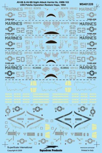 AV-8B Harrier IIs Decals