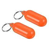 PATIKIL Floating Keychain, 2 Pack Plastic Key Float