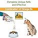 Organic Omega 3 Dogs & Cats - Fish, Algal & Flaxseed Oils - Shinier Coat & Skin - Optimal Heart, Brain & Eye Health - Anti inflammatory & Longevity Formula - DHA, EPA, ALA - Bonus eBook - by SIMIEN