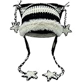 Crochet Hats for Women Vintage Beanies Women Fox Hat Grunge Accessories Slouchy Beanies for Women