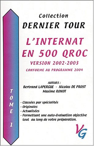 L' internat en 500 QROC