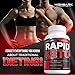 Rapid Keto Diet Pills | Advanced Ketogenic Diet Weight Loss Supplement | BHB Salts Exogenous Ketones Capsules for Men & Women | Fast & Effective Ketosis Diet Fat Burner | Instant Keto Boost | 60