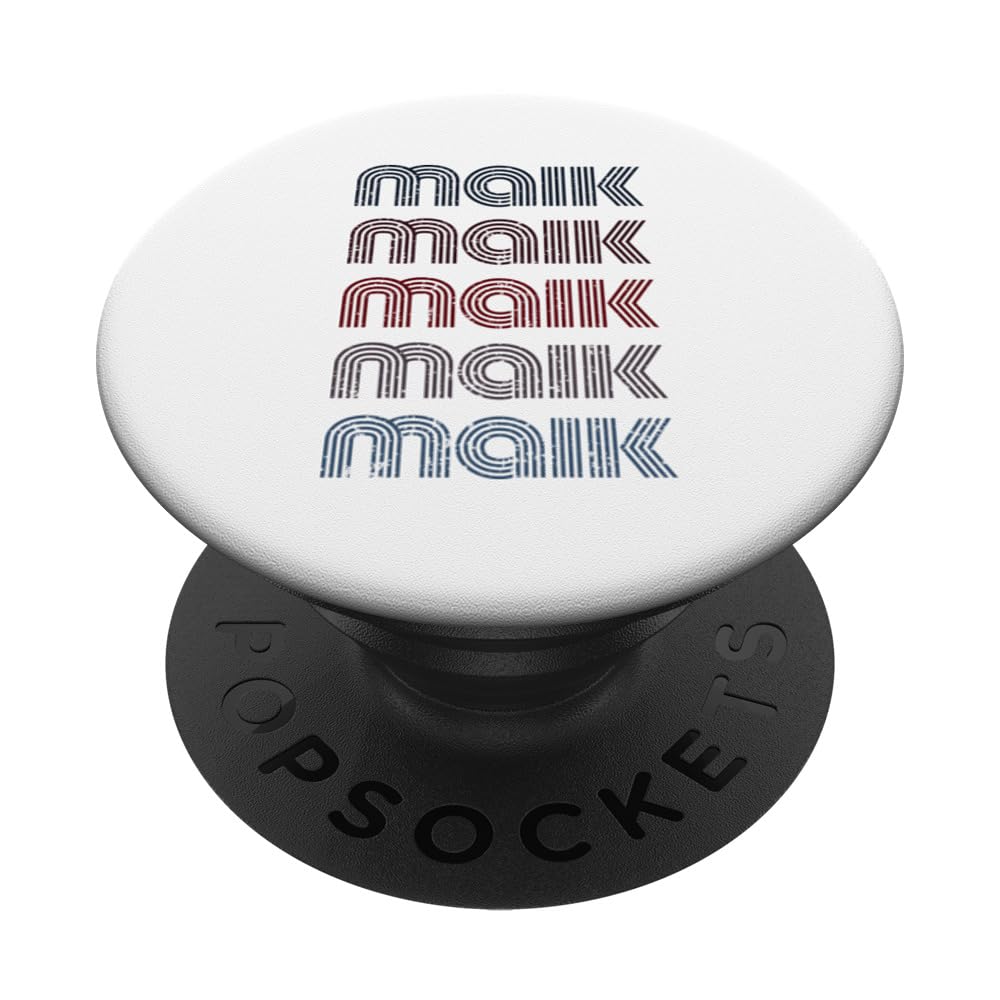 70s Vintage Personalized First Name Maik PopSockets Swappable PopGrip