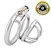 TERNENCE Medical Grade Steelone Chastity Device Male Belt Adult Game Sex Toy C445 (1.77 inch / 45mm)