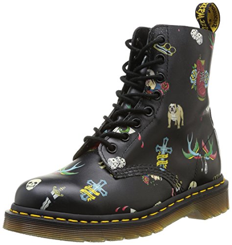 dr martens pascal 8 eye boot black