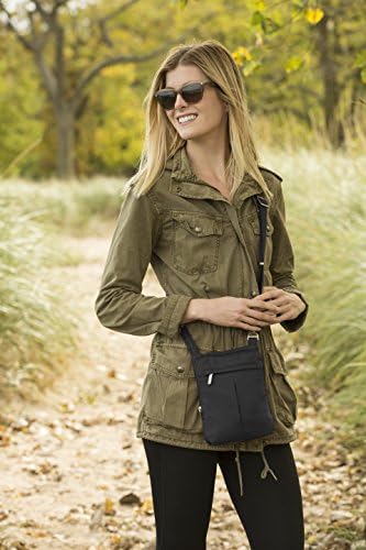 Travelon Anti-Theft Classic Light Mini Crossbody Bag, Black 2 Travelon Anti-Theft Classic Light Mini Crossbody Bag, Black