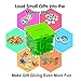Geefia Money Maze Box for Kids and Adults, Gift Puzzle Box Money Holder and Brain Teasers - A Fun and Inexpensive Game Challenge for Children Birthday (Green)