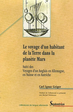 Le  voyage d'un habitant de la Terre dans la planète Mars