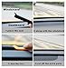 AUTOXON 160cm Edge Trim Rubber Seal Protector Guard Strip For The Space Between Dashboard and Windshield of Cars S for size