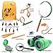 Outdoor Explorer Kit for Kids-39PCS Include Children’s Toy Binoculars Compass Whistle Magnifying Glass Bug Catch Backpack Stickers And Pen. Kids Adventure Pack Camping, Hiking For Kids Adventure