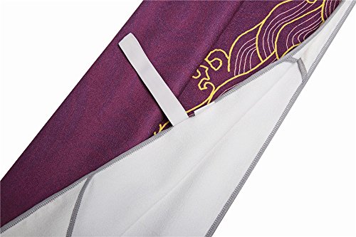 Fremous Yoga Towel Non Slip Yoga Mats with Corner Pocket Design(72"x25")- Skidless Microfiber Bikram Hot Yoga Towel - Perfect For Hot Yoga, Fitness, Pilates, Sport&Outdoors (totem) - Thumbnail 6