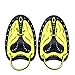 IFLYING Hand Paddles Swimming Training Paddles for Professional Swimmer and Swimming Beginner (Yellow, L)