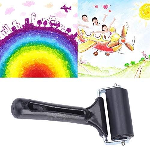 Yunhany Direct Rubber Brayer Roller Paint Brush Ink Applicator Art Craft Oil Painting Tool