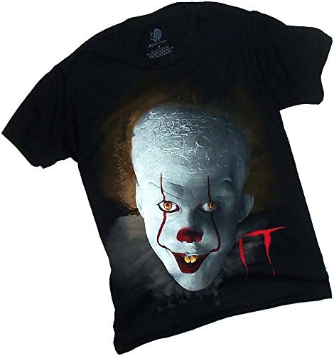 Stephen King's IT Movie -- Friendly Face - Pennywise -- Adult T-Shirt, Medium