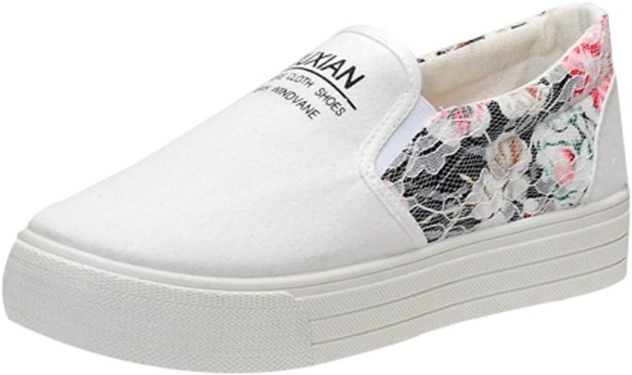 Muffin Shoes Ladies Sequined Shoes Casual Sports Shallow Canvas Shoes