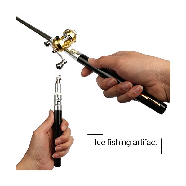 Ice-Fly-fishing-Rod-And-Reel-Combos-Kit-Set-Aluminum-Alloy-Pocket-Pen-Fishing-Pole-38-53-62-With-Baitcasting-Reel