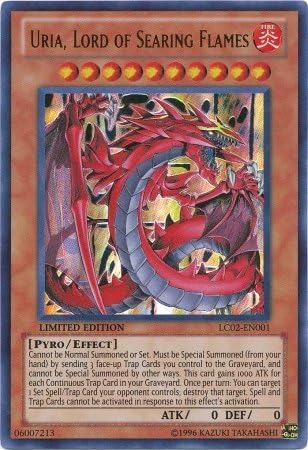Amazon M09 Lc 1129 遊戯王 英語版 Lc02 En001 Uria Lord Of Searing Flames 神炎皇ウリア ウルトラレア Limited Edition トレカ 通販