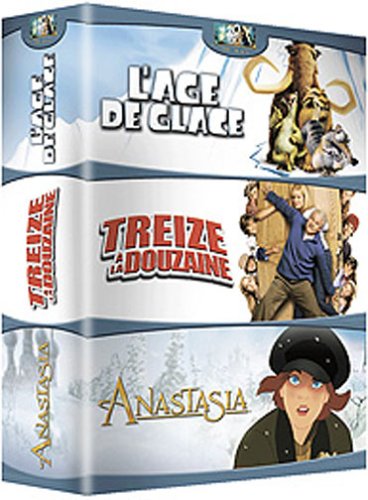 Anastasia + L'age De Glace + Treize À La Douzaine - Pack