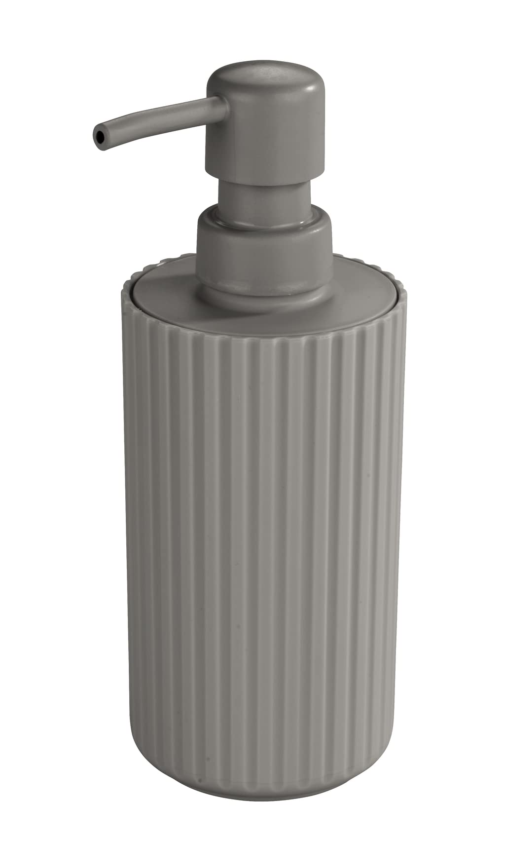 Allstar Minas Taupe Liquid Soap Dispenser, Washing Up Liquid Dispenser Capacity: 0.28 L, Polypropylene, 7 x 18 x 7 cm, Taupe