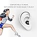 IPX8 Waterproof Bluetooth Earbud, Single Mini Wireless Headphone with 6 Hour Playtime Car Headset with Mic for iPhone and Android Smart Phones (One pcs)