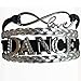 Infinity Collection Dance Bracelet- Dance Jewelry - Rhinestone Dance Charm Bracelet for Dance Recitals