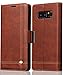 Galaxy Note 8 Case,Note 8 Wallet Case, FLYEE Slim Folio Book Cover PU Leather Magnetic Protective Cover with Credit Card Slots, Cash Pocket, Stand Holder for Samsung Galaxy Note 8 Brown