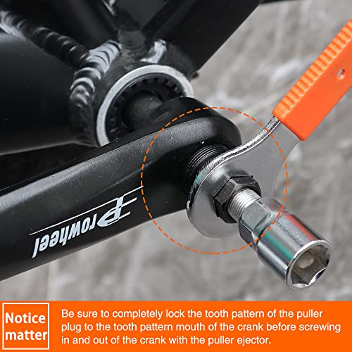 Bike Tools Set of 7, Has 3 in 1 Multi Bike Cassette Removal Tool with