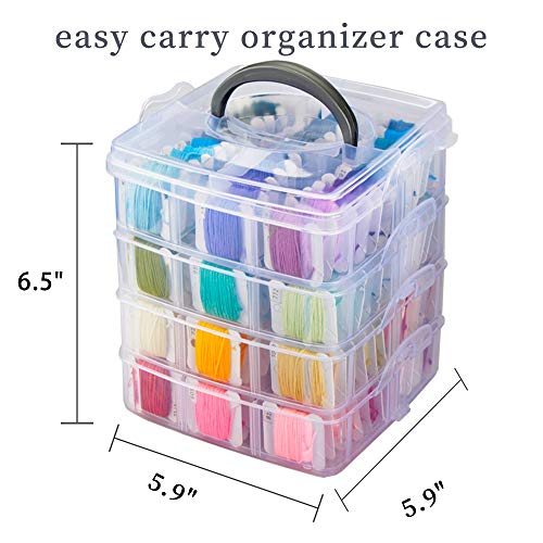 2 Embroidery+Thread+Including+Transparent+Storage