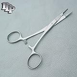 DDP LOCKING SCISSOR FORCEPS FLY FISHING HEMOSTAT TOOL 7.5