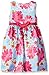 American Princess Girls' Shantung Floral Dress