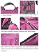 Outlander Packable Lightweight Travel Hiking Backpack Daypack (New Pink)