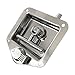 Ologymart T Handle Car Truck Trailer Camp Stainless Steel Folding T Shape Handle Lock Tool Latch