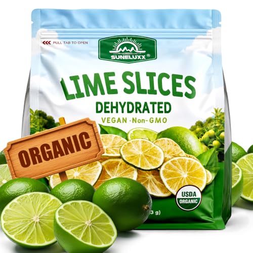 Organic Dehydrated Dried Lime Slices Dry Cocktails