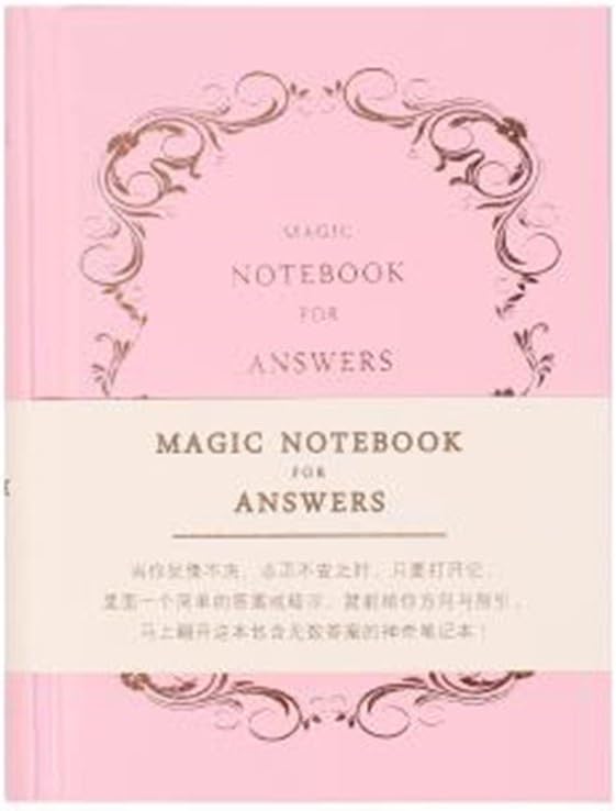A Healing Journal Magic Notebook for Answers-Pink