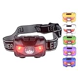 Infityle LED Headlamp - Waterproof IPX4 160 Lumens LED Head Lamp Flash Working Lights