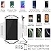 VUP Running Armband 360°Rotatable for iPhone 14/13/Pro Max/Pro/Mini/12/11/SE/Xs/XR/X/8/7/Plus, Fits All 4-6.7 Inch Smartphones, with Key Holder Phone Armband for Running Hiking Biking (Sliver)