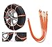 OSIAS New 10 PCS Snow Tire Chain for Car Truck SUV Anti-Skid Emergency Winter Driving