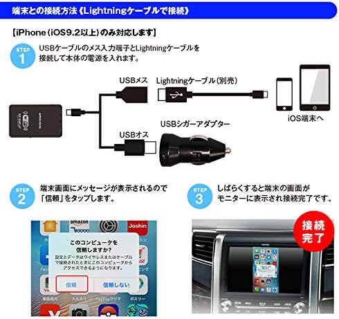 Amazon Co Jp Wifi ドングル 車のモニターにスマホ映像が映る 車載 シガーアダプター付き スマートフォン スマホ Hdmi Rca 純正ナビ 接続 アンドロイド アイフォン Iphone Android Airplay エアープレイ Miracast 無線 ミラーキャスト ワイヤレス テレビ 接続 Ios 家電