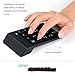 Wireless Numeric Keypad, Wirezoll 2.4G Number Pad, 18 Keys Wireless Silent Numeric Keypad with Mini USB Receiver, for Laptop, PC, Desktop, Notebook and More - Black