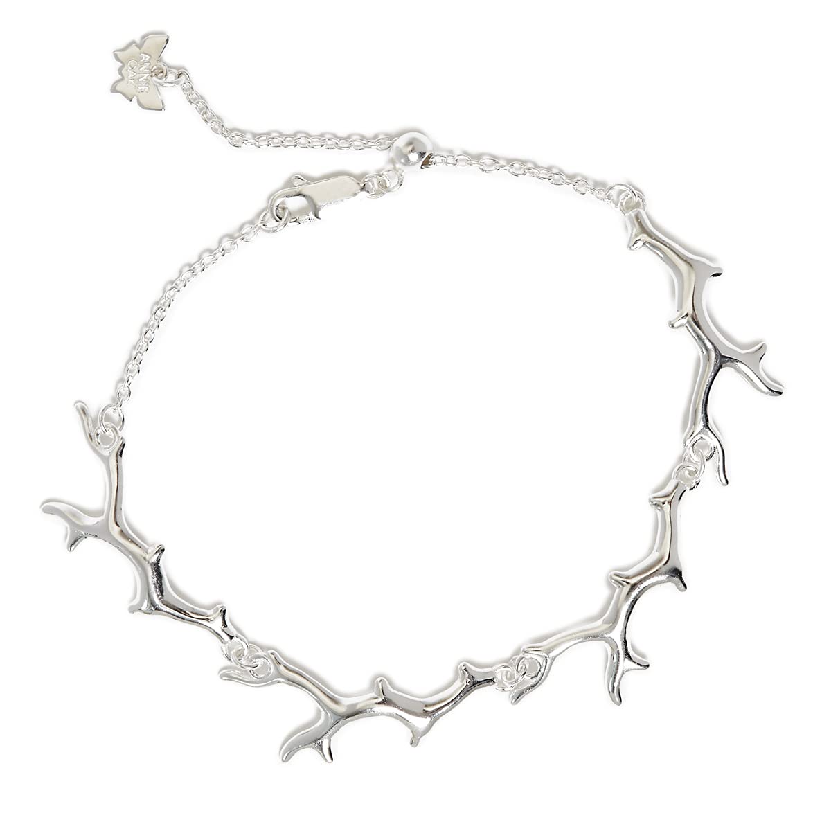 Annie Oak Womens 925 Silver Coral Reef Bracelet