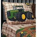 John Deere Baby Stuff John Deere Traditional Twin Sheet Set