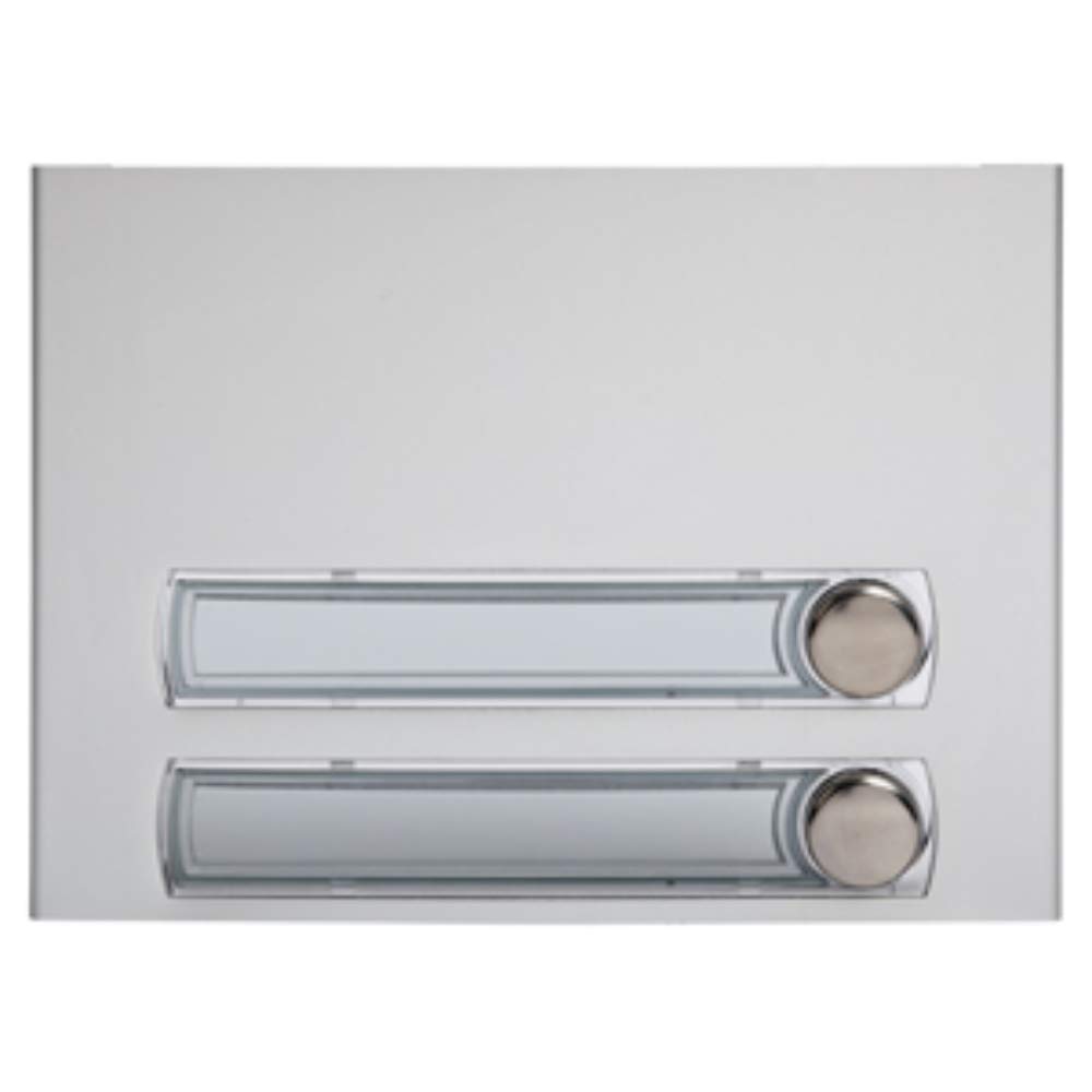 Tegui 7 Series Plates - Module 2 pushbuttons 1 Column