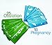 Clinical Guard 25 Ovulation Test Strips and 10 Early Pregnancy Test Strips Combo Rapid HCG Test Fertility Ovulation Predictor Kit (35 Count) - Azure/Sage
