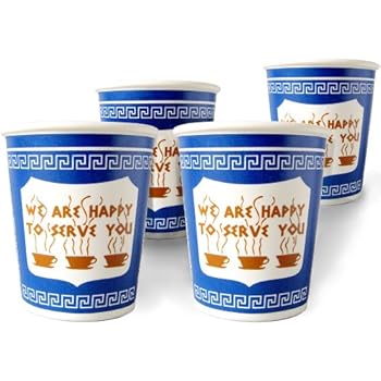 coffee ounce ceramic cup serve happy greek ny york