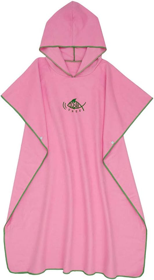 Robe Towel Changing Robe Towel Poncho Hooded Robe Quick Dry Lightweight Microfiber for Surfing Swimming and Beach Fits Men Women Adults
